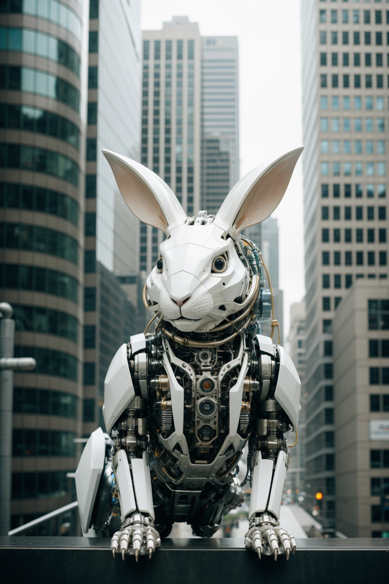 02260-1219583820-RAW Photo BREAK mechanical rabbit, white Plastic BREAK capturing the balance between technology and the environment, cyberpunk c.png